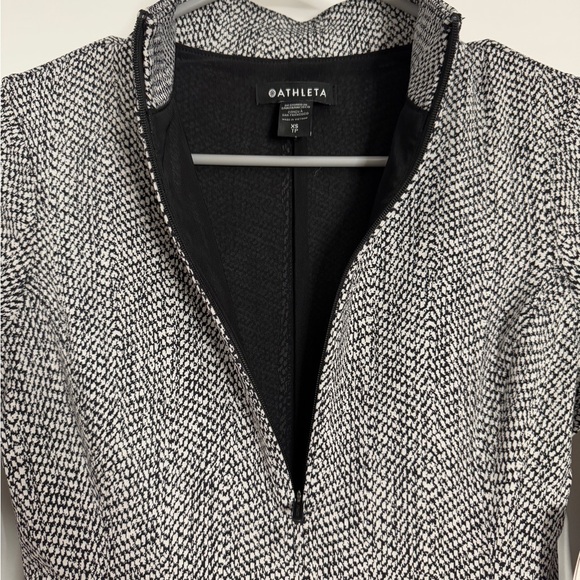 Athleta Delancey Textured Dress NWT XS Travel Work Spring Dress - Picture 7 of 7